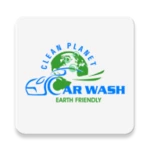 clean planet car wash android application logo